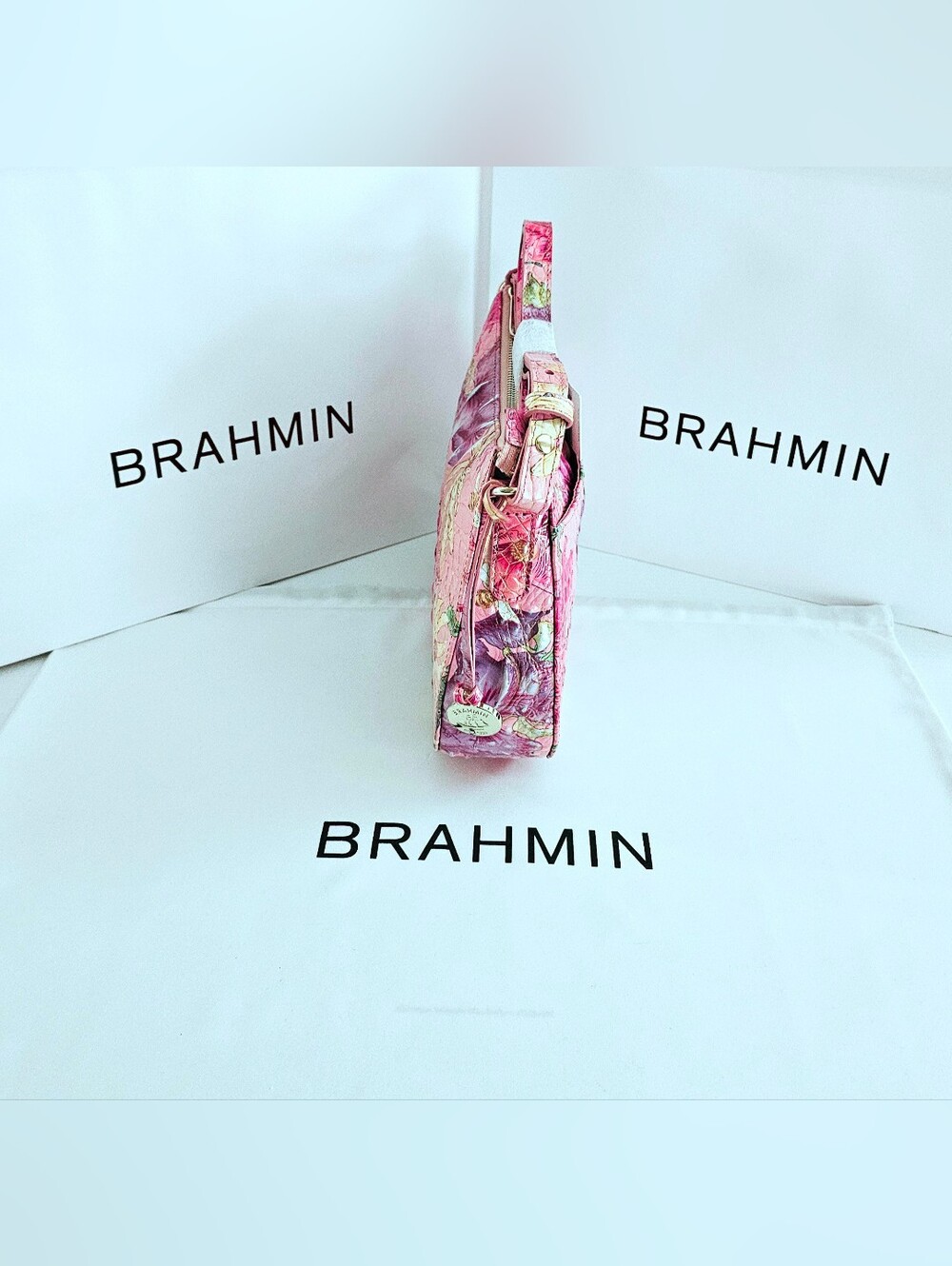 NWT Brahmin PERENNIAL Shayna w/Ady Wallet - Picture 5 of 15